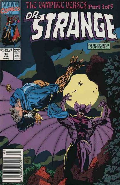 Doctor Strange: Sorcerer Supreme, Vol. 1 The Vampiric Verses, Part 3: Love And Haiti |  Issue#16 | Year:1990 | Series: Doctor Strange |