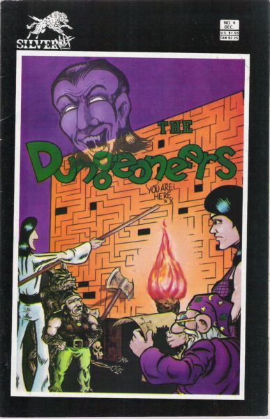 Dungeoneers The Maze Of Marble |  Issue#4 | Year:1986 | Series:  | Pub: Silverwolf