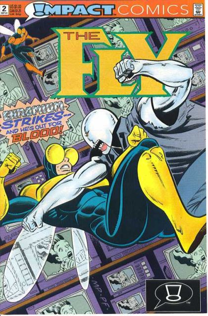 The Fly (Impact Comics) Danger On Wheels |  Issue#2A | Year:1991 | Series:  | Pub: DC Comics |