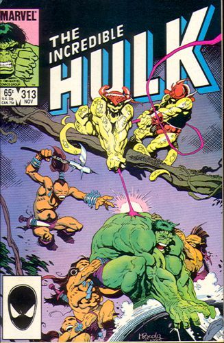 The Incredible Hulk, Vol. 1 Hook, Line & Sinker! |  Issue#313A | Year:1985 | Series: Hulk |