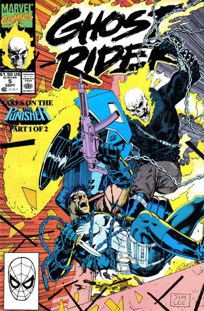 Ghost Rider, Vol. 2 Getting Paid! |  Issue#5A | Year:1990 | Series: Ghost Rider | Pub: Marvel Comics