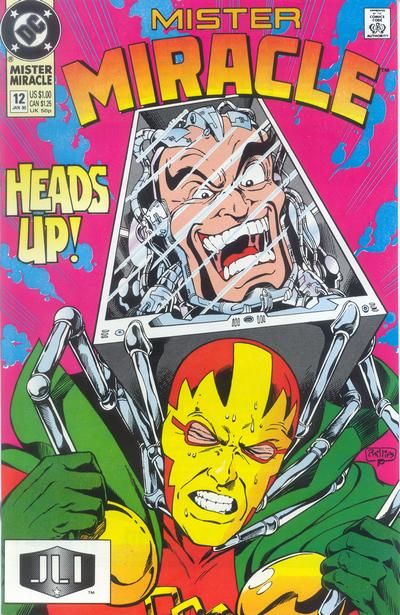 Mister Miracle, Vol. 2 Head of the Clash |  Issue#12A | Year:1990 | Series: Mister Miracle | Pub: DC Comics
