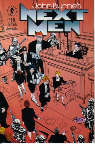 John Byrne's Next Men Fame, Part 6 |  Issue#18 | Year:1993 | Series: John Byrne's Next Men | Pub: Dark Horse Comics