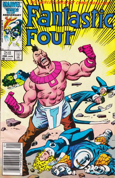 Fantastic Four, Vol. 1 Closer Than Brothers! |  Issue#298B | Year:1987 | Series: Fantastic Four | Pub: Marvel Comics |