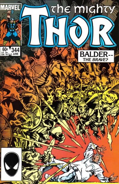 Thor, Vol. 1 Whatever Happened to Balder the Brave? |  Issue#344A | Year:1984 | Series: Thor | Pub: Marvel Comics