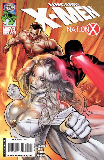 Uncanny X-Men, Vol. 1 Nation X - Nation X, Chapter 1 |  Issue#515A | Year:2009 | Series: X-Men | Pub: Marvel Comics