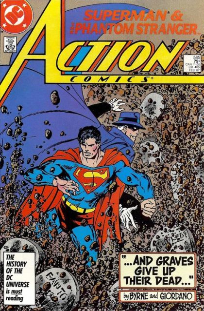 Action Comics, Vol. 1 And Graves Give Up Their Dead... |  Issue#585A | Year:1986 | Series:  | Direct Edition