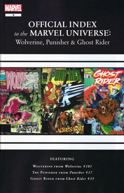 Wolverine, Punisher & Ghost Rider: Official Index of the Marvel Universe  |  Issue#4 | Year:2011 | Series:  | Pub: Marvel Comics