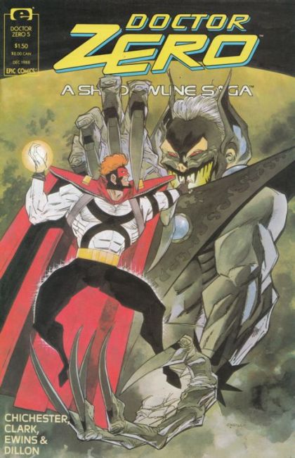 Doctor Zero The Shadowline Saga, Things Of Fire & Smoke |  Issue#5 | Year:1988 | Series: Doctor Zero | Pub: Marvel Comics