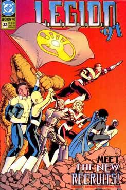 L.E.G.I.O.N. The Seeds of Dissent |  Issue#32 | Year:1991 | Series: Legion of Super-Heroes | Pub: DC Comics |