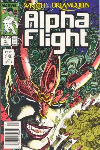 Alpha Flight, Vol. 1 Wrath of the Dreamqueen, Part 1: The Ties That Bind |  Issue#67A | Year:1989 | Series: Alpha Flight |