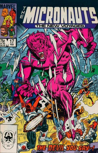 Micronauts, Vol. 2 Against the Fall of Night |  Issue#17A | Year:1986 | Series: Micronauts |