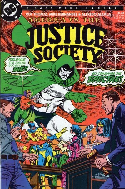 America vs. the Justice Society Trial By Congress |  Issue#2 | Year:1984 | Series: JSA |