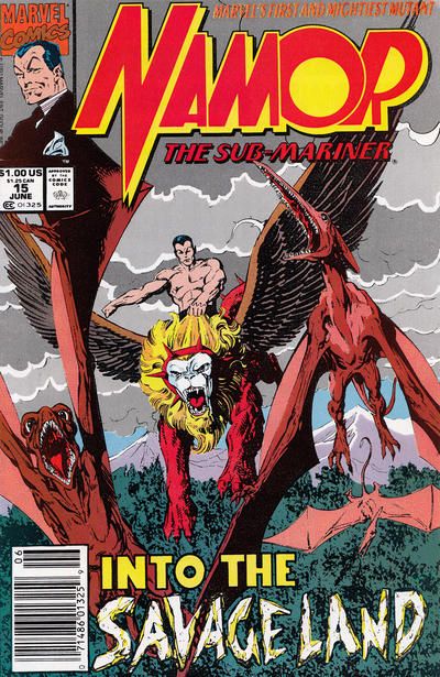 Namor, The Sub-Mariner Into the Savage Land |  Issue#15B | Year: | Series: Sub-Mariner | Pub: Marvel Comics