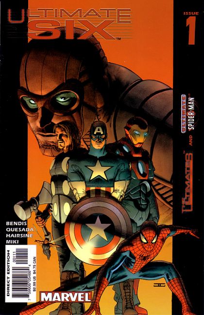 Ultimate Six The Ultimates And Ultimate Spider-Man |  Issue#1A | Year:2003 | Series:  | Pub: Marvel Comics