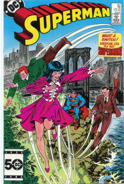 Superman, Vol. 1 Peril Of The Pass-Along Powers |  Issue#407A | Year:1985 | Series: Superman | Pub: DC Comics