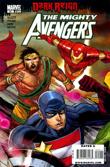 Mighty Avengers, Vol. 1 Dark Reign - Earth's Mightiest, Part 2: The Writing On the Wall |  Issue#22A | Year:2009 | Series: Avengers | Pub: Marvel Comics