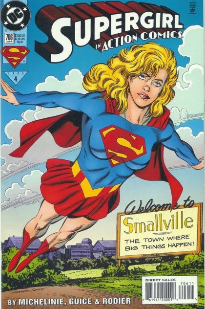 Action Comics, Vol. 1 Saved By The Belle! |  Issue#706A | Year:1995 | Series:  | Pub: DC Comics