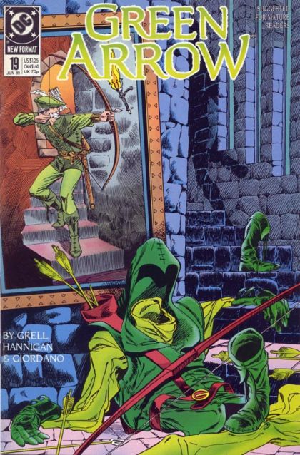 Green Arrow, Vol. 2 The Trial of Oliver Queen, Part 1 |  Issue#19 | Year:1989 | Series: Green Arrow | Pub: DC Comics