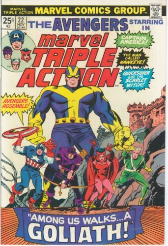Marvel Triple Action  |  Issue#22 | Year:1974 | Series:  | Pub: Marvel Comics |