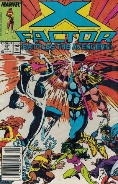 X-Factor, Vol. 1 The Carbon Copy Avengers |  Issue#32B | Year:1988 | Series: X-Factor | Pub: Marvel Comics |