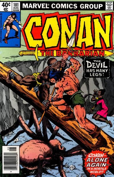 Conan the Barbarian, Vol. 1 The Devil Has Many Legs! |  Issue#101B | Year:1979 | Series: Conan |