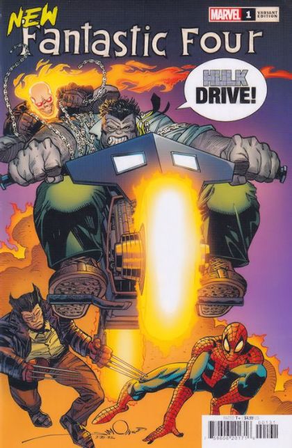 New Fantastic Four "Hell In A Handbasket", Part 1 |  Issue#1C | Year:2022 | Series:  | Pub: Marvel Comics | Walter Simonson Variant Cover