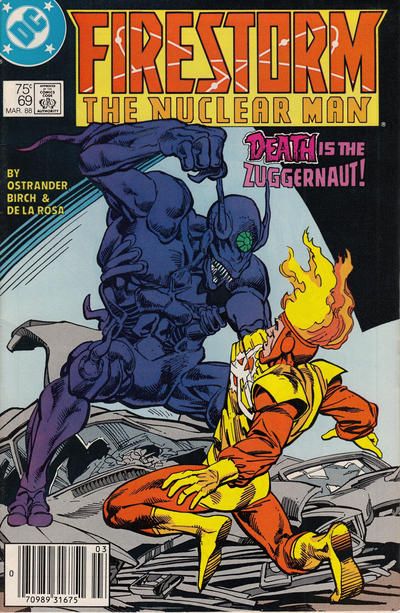 Firestorm, the Nuclear Man, Vol. 2 (1982-1990) Back In The U.S.S.R. |  Issue#69B | Year:1988 | Series: Firestorm |