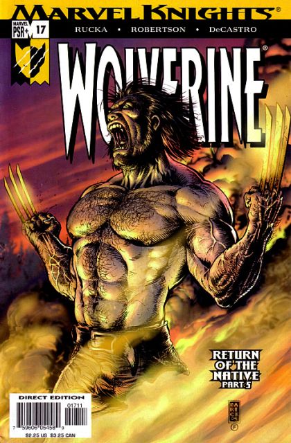 Wolverine, Vol. 3 Return of the Native, Part 5 |  Issue#17A | Year:2004 | Series: Wolverine | Pub: Marvel Comics |