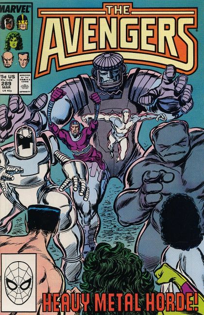 The Avengers, Vol. 1 The Cube Root! |  Issue#289A | Year:1987 | Series: Avengers | Pub: Marvel Comics |