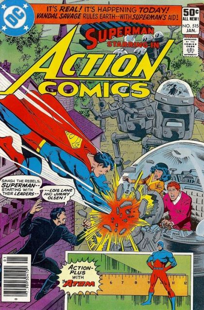 Action Comics, Vol. 1 This Is My World And You're Welcome To It! / Sorry--Wrong Powers! |  Issue#515B | Year:1980 | Series:  | Pub: DC Comics |