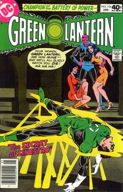 Green Lantern, Vol. 2 The Secret of Sinestro! |  Issue#124A | Year:1980 | Series: Green Lantern | Pub: DC Comics |