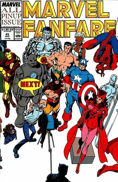 Marvel Fanfare, Vol. 1 All Pinup Issue |  Issue#45 | Year:1989 | Series:  | Pub: Marvel Comics |