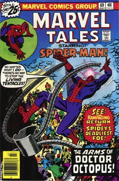 Marvel Tales  |  Issue#69A | Year:1976 | Series: Spider-Man | Pub: Marvel Comics