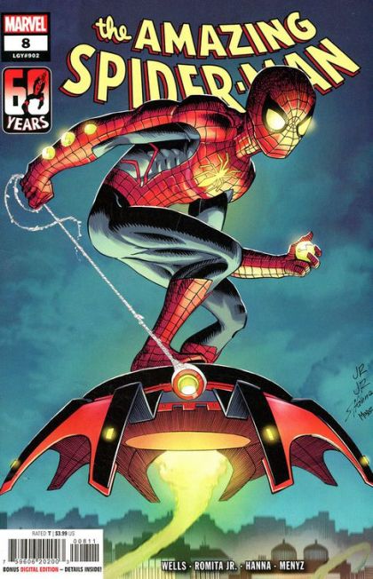 The Amazing Spider-Man, Vol. 6  |  Issue#8A | Year:2022 | Series: Spider-Man | Pub: Marvel Comics | John Romita Jr. Regular