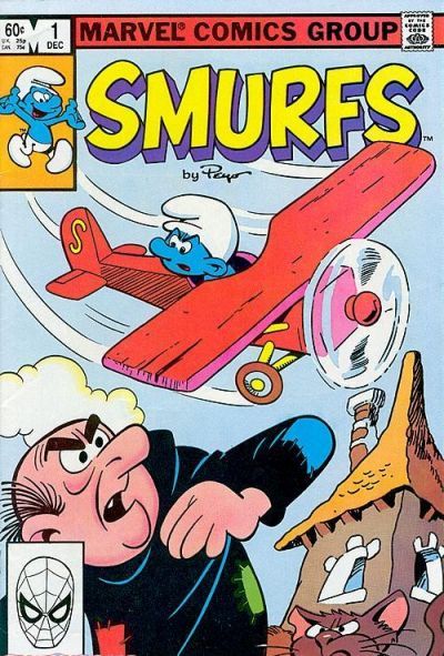 Smurfs The Smurf Plane |  Issue#1A | Year:1982 | Series: Smurfs | Pub: Marvel Comics