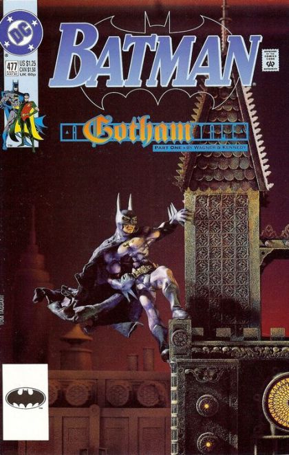 Batman, Vol. 1 A Gotham Tale, Part 1: Gargoyles |  Issue#477A | Year:1992 | Series: Batman | Pub: DC Comics |