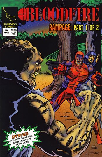 Bloodfire Rampage, Part One |  Issue#10 | Year:1994 | Series:  | Pub: Lightning Comics