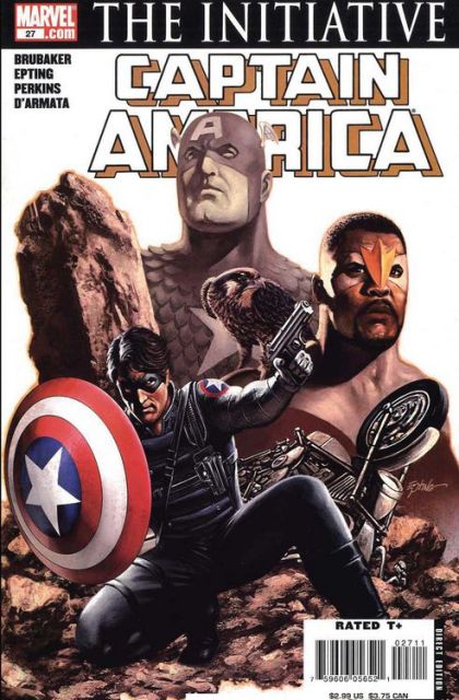 Captain America, Vol. 5 The Initiative - The Death of the Dream, Part Three |  Issue#27A | Year:2007 | Series: Captain America | Pub: Marvel Comics | Steve Epting Regular