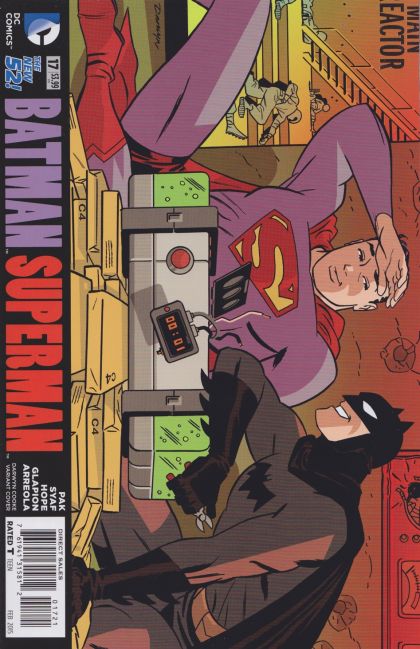 Batman / Superman Deathwatch |  Issue#17B | Year:2014 | Series:  | Pub: DC Comics