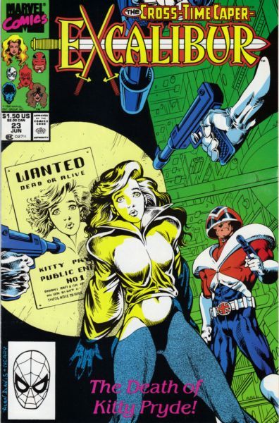 Excalibur, Vol. 1 The Cross-Time Caper, Part 11: Here Comes the Judge |  Issue#23A | Year:1990 | Series: Excalibur | Pub: Marvel Comics |