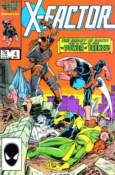 X-Factor, Vol. 1 Trials and Errors |  Issue#4A | Year:1986 | Series: X-Factor | Pub: Marvel Comics