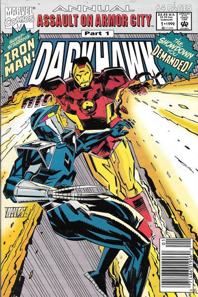 Darkhawk Annual Assault On Armor City - 1/3: Search |  Issue
