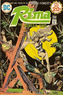 Rima the Jungle Girl The Flaming Forest, Natives, The Four Faces of Death! |  Issue