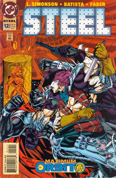 Steel Maximum Orbit, Showdown |  Issue#12A | Year:1995 | Series:  | Pub: DC Comics