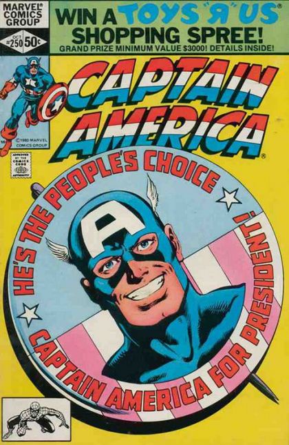 Captain America Cap for President! |  Issue