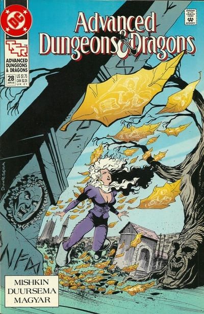 Advanced Dungeons & Dragons Suspicion! |  Issue#28A | Year:1991 | Series: TSR | Pub: DC Comics |