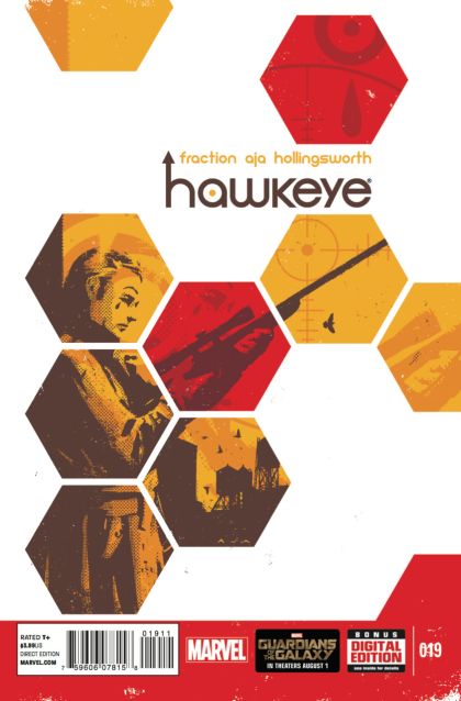 Hawkeye, Vol. 4 The Stuff What Don't Get Spoke |  Issue#19 | Year:2014 | Series: Hawkeye | Pub: Marvel Comics | David Aja Regular