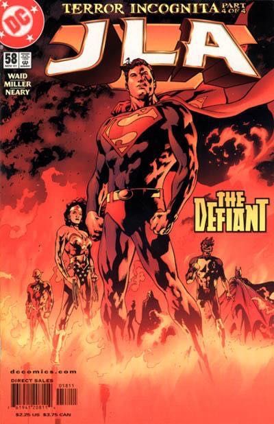 JLA Terror Incognita, Dying Breath |  Issue#58A | Year:2001 | Series: JLA | Pub: DC Comics