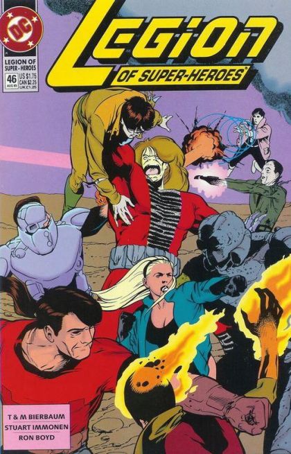 Legion of Super-Heroes, Vol. 4 Legion Vs Legion |  Issue#46 | Year:1993 | Series: Legion of Super-Heroes |